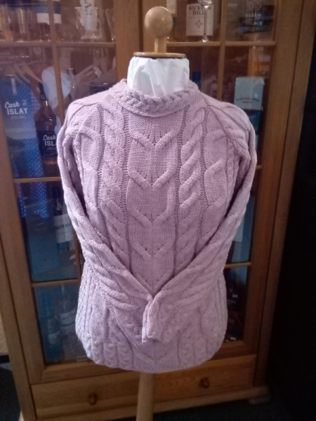 Aran Ladies Raglan Sweater -B951 402